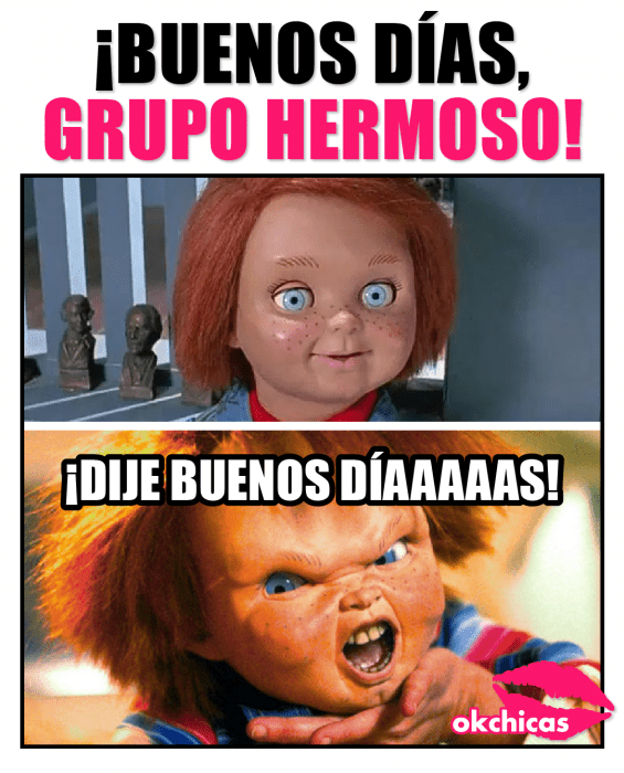 Meme que es mejor que un buenos días 