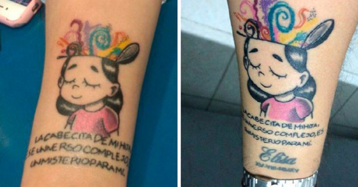 Comparten tatuaje e inspiran a padres con hijos autistas