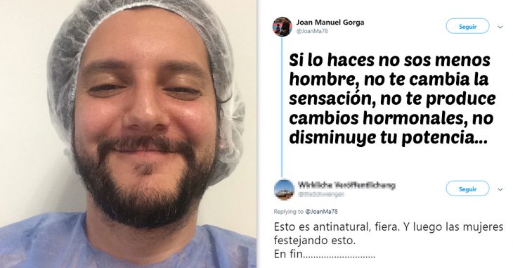 Después de hacerse la vasectomía se hizo viral en redes sociales