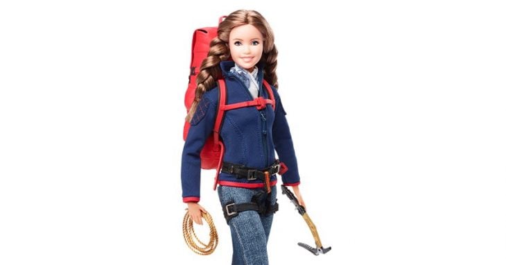 Barbie mexicana alpinista