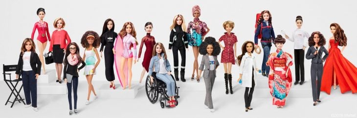 Muñecas barbie role models 