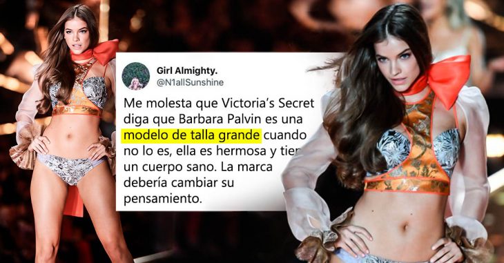 Es Palvin una modelo “plus size” de Victoria's Secret?