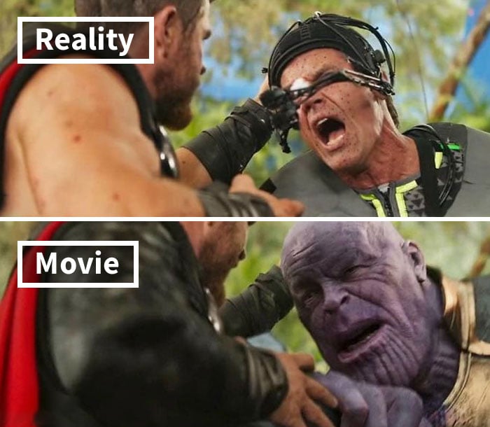 Escena de la película Avengers: Infinity War