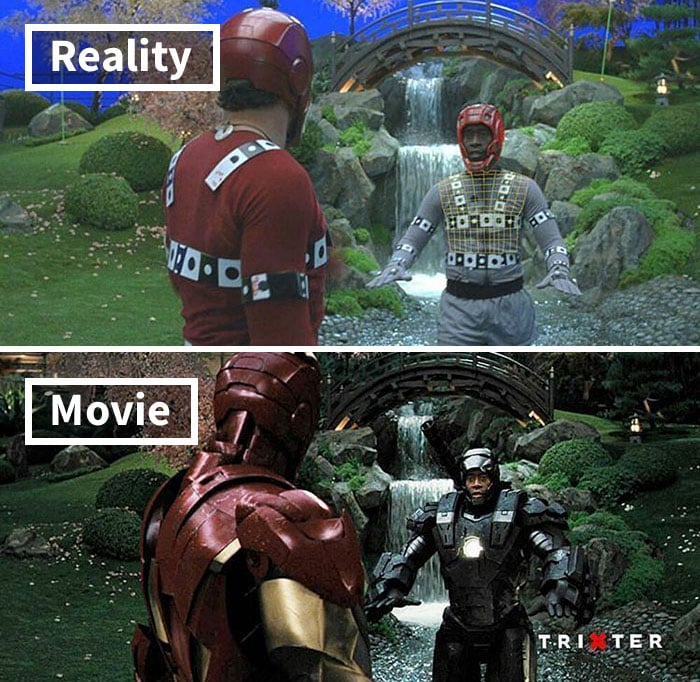 Escena de la película Iron Man