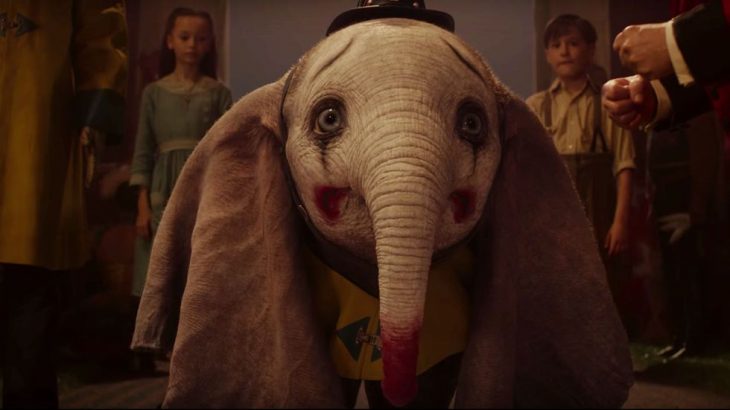 Escena de la película de Dumbo