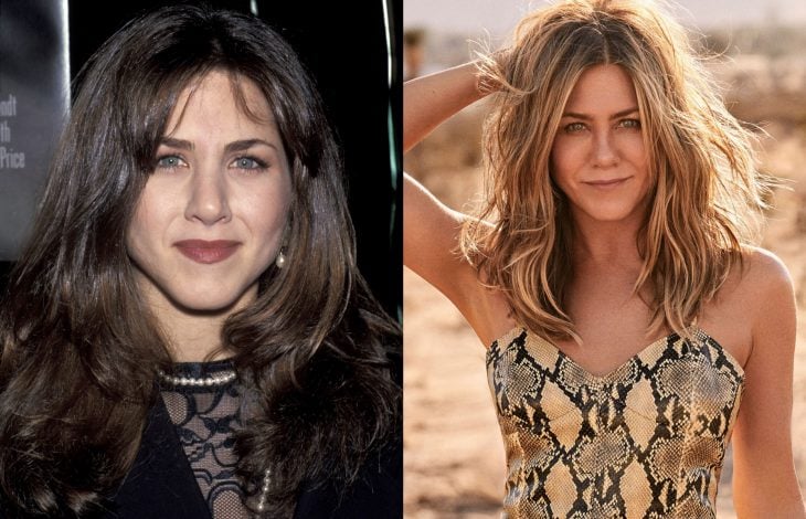 Famosas antes y después, Jennifer Aniston