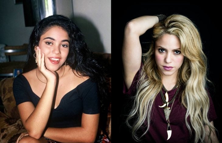 Famosas antes y después, Shakira