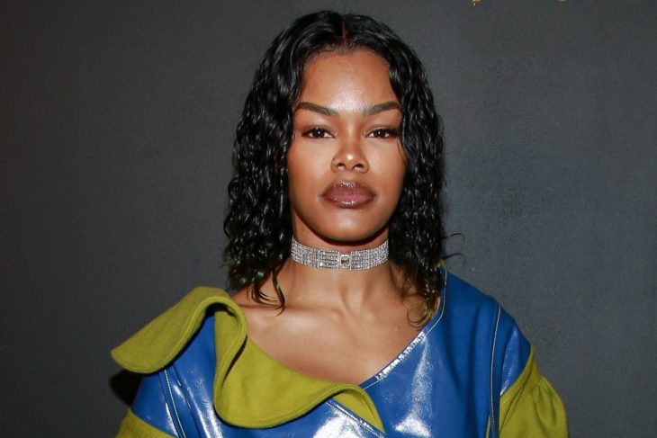 La rapera Teyana Taylor en una alfombra roja