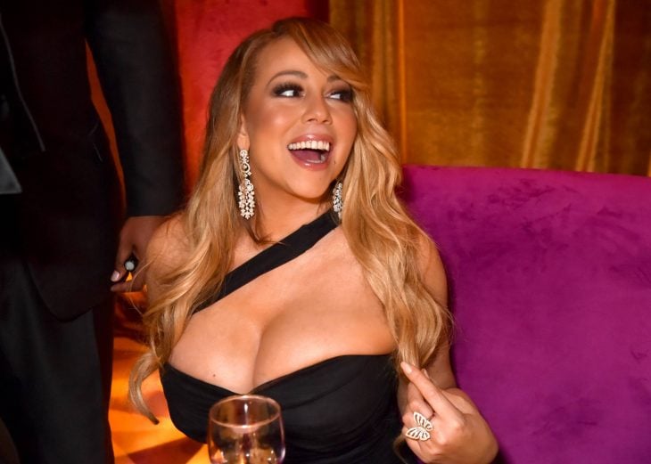 La cantante Mariah Carey en un evento