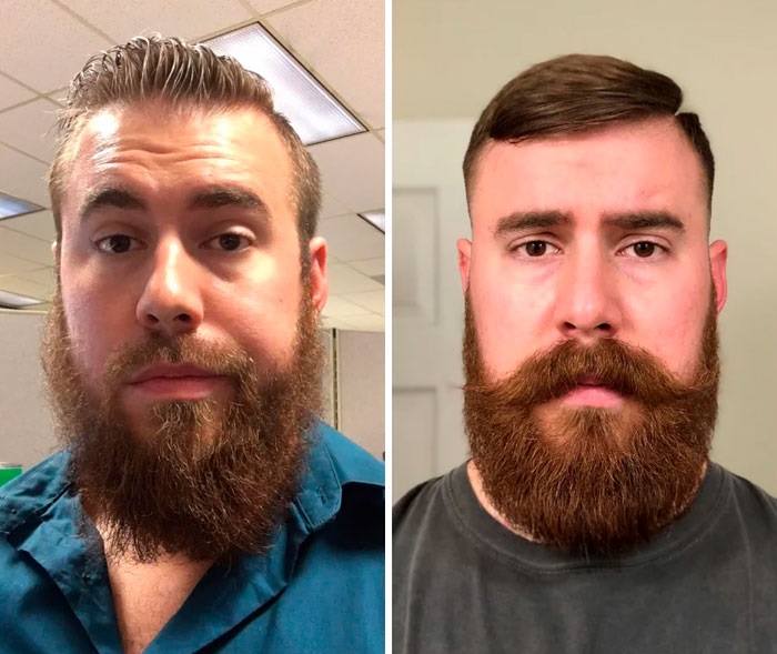 hombre mirando fijamente la cámara