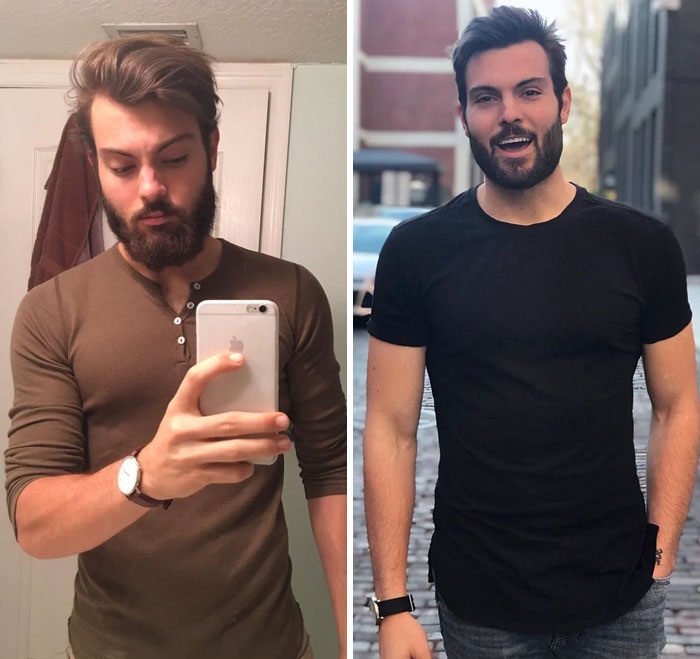 chico tomándose una selfie