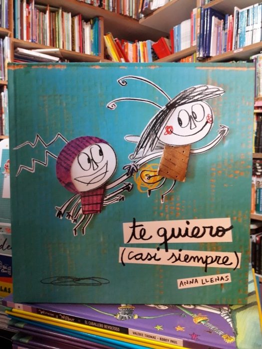 portada de cartón de libro infantil Te quiero (casi siempre)