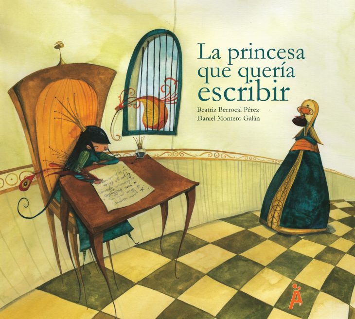 portada del libro para niños La princesa que quería escribir