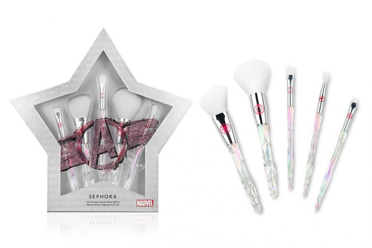 Set de brochas para maquillaje de la colección Marvel Heroes para Sephora