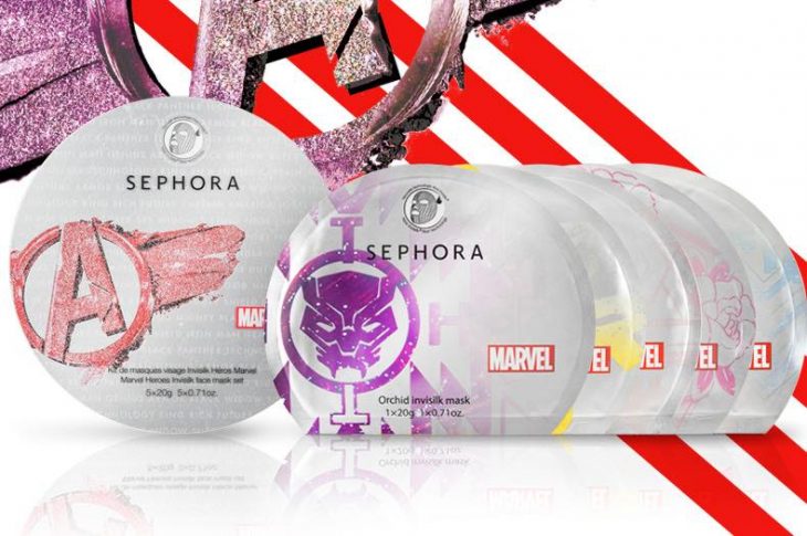 Maquillaje en polvo de la línea Marvel de Sephora