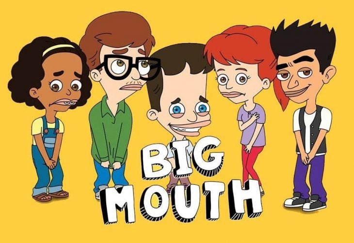 Dibujo animado de la serie Big Mouth 