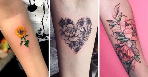 25 Tatuajes florales y su significado que querrás tatuarte