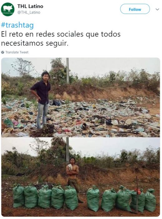 Jóvenes alrededor del mundo se unen al TrasChallenge para recoger basura