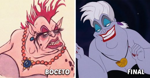 22 Personajes Disney antes y después de ser editados