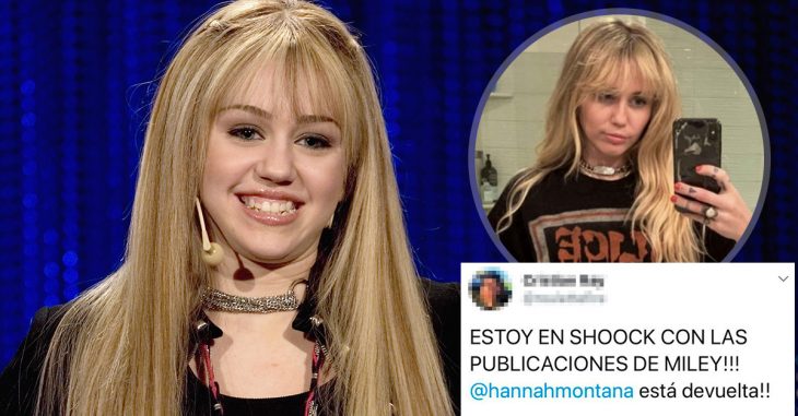 Miley Cyrus regresa a Hannah Montana