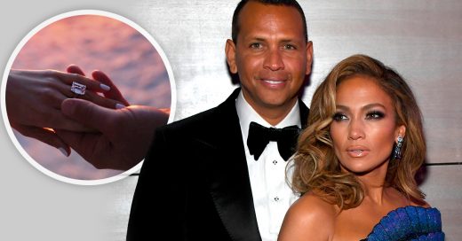 El caro anillo con el que Jennifer Lopez y Alex Rodríguez se comprometen