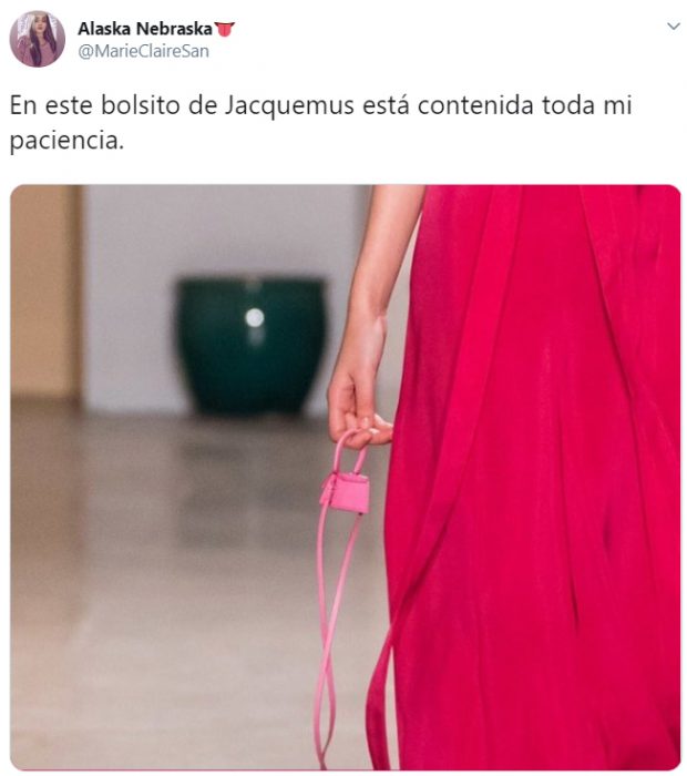 Memes sobre el monibolso de Mini bolsos creados por Jaquemus