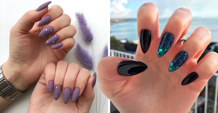 15 Diseños de uñas almendra que serán tendencia en 2019