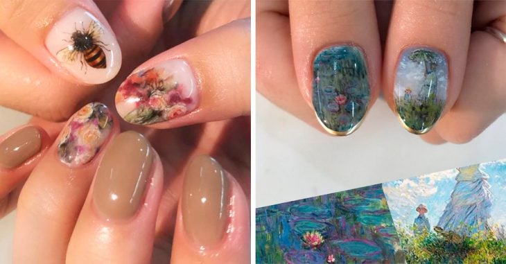 Artista japonesa transforma uñas en increíbles obras de arte
