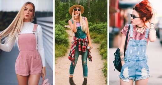 16 Ideas de outfits que te harán desempolvar tus overoles