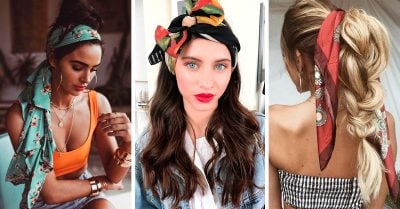 15 Ideas de peinados con bandanas y mascadas