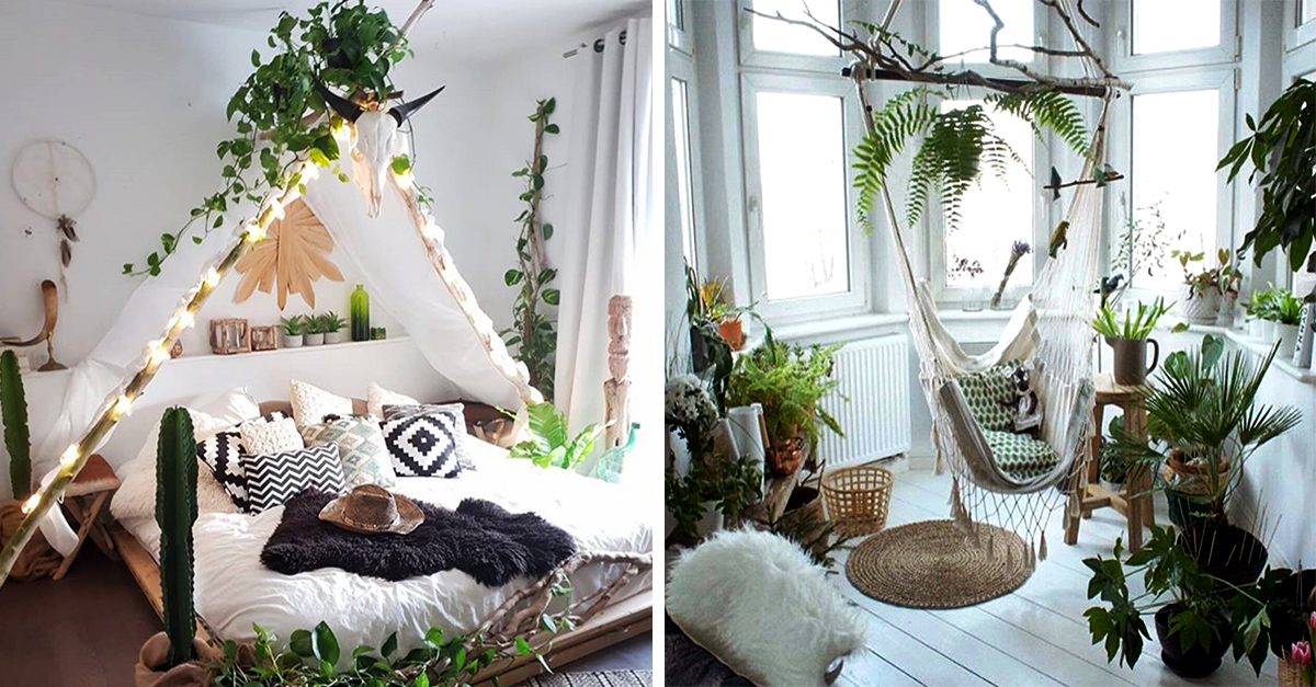 15 Decoraciones con plantas para que tu hogar sea acogedor