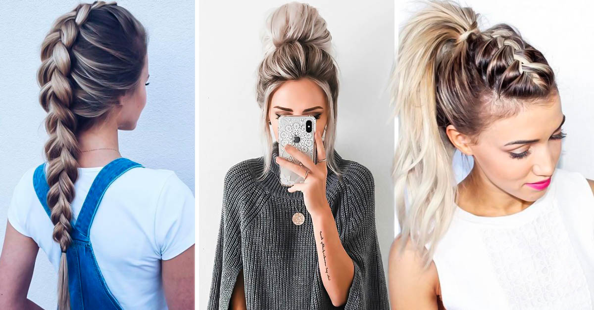 18 peinados fáciles y rápidos cómo hacerlos paso a paso  All Things Hair  MX