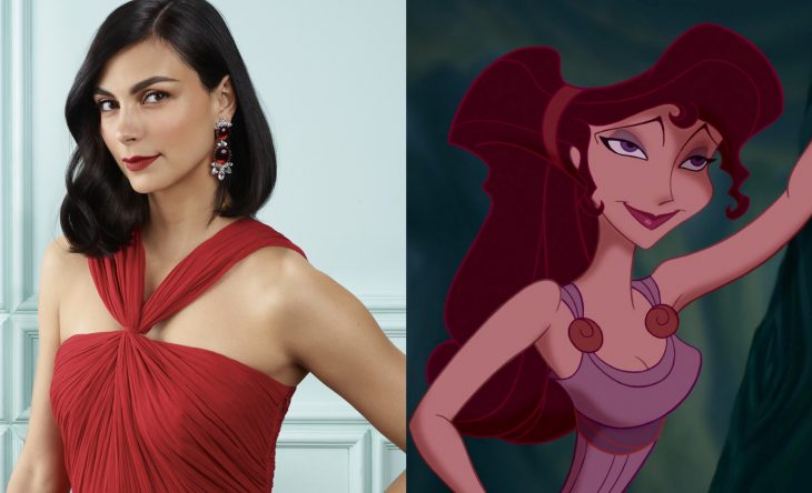 Princesas de películas Disney si fueran famosas de la vida real, actriz Morena Baccarin como Megara de la película Hércules