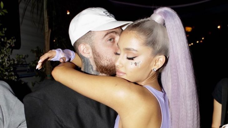 El rapero Mac Miller y la cantante Ariana Grande