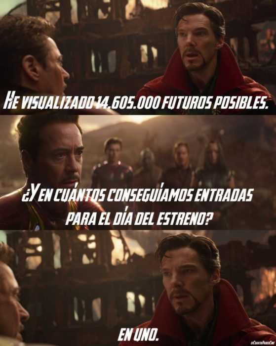 Memes de Cinépolis y Cinemex en Twitter sobre preventa de boletos para Avengers: endgame