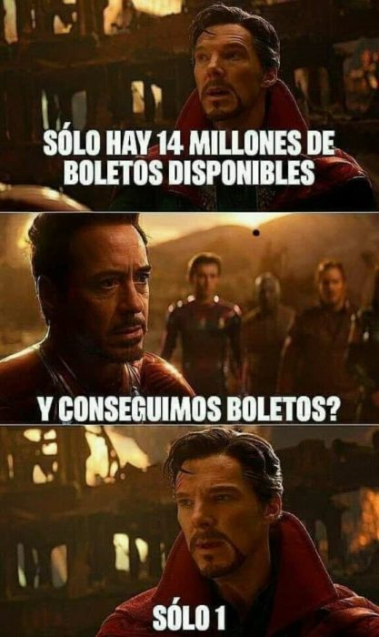 Memes de Cinépolis y Cinemex en Twitter sobre preventa de boletos para Avengers: endgame