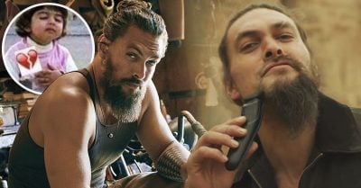 Jason Momoa afeita su barba por primera vez en 7 años y todo por una buena causa