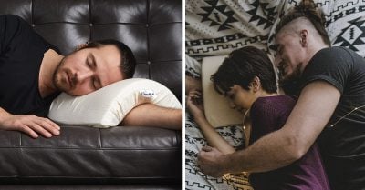 ¡A dormir ‘de cucharita’! Con esta almohada no habrá más brazos dormidos