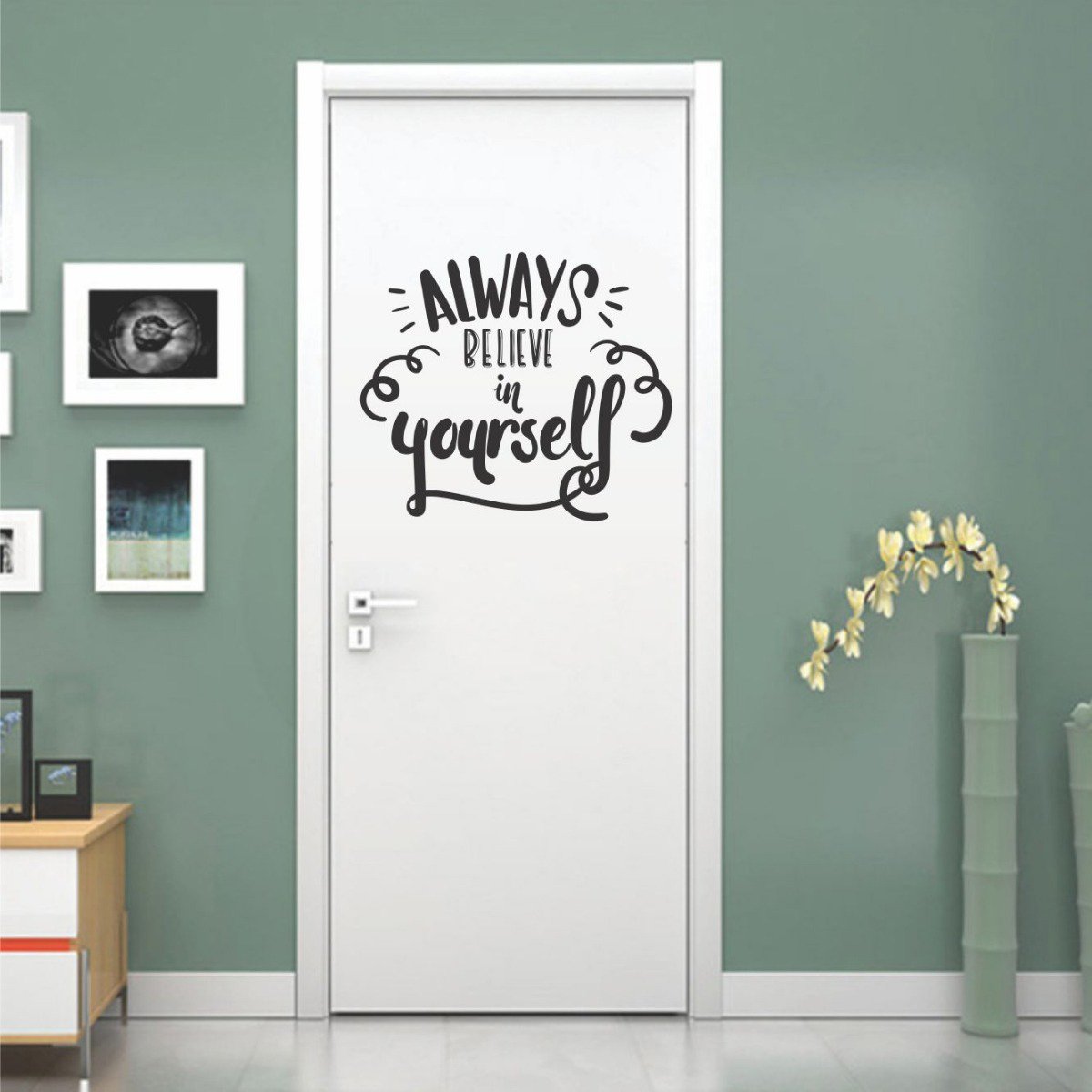 15 Ideas de diseño para decorar la puerta de tu habitación