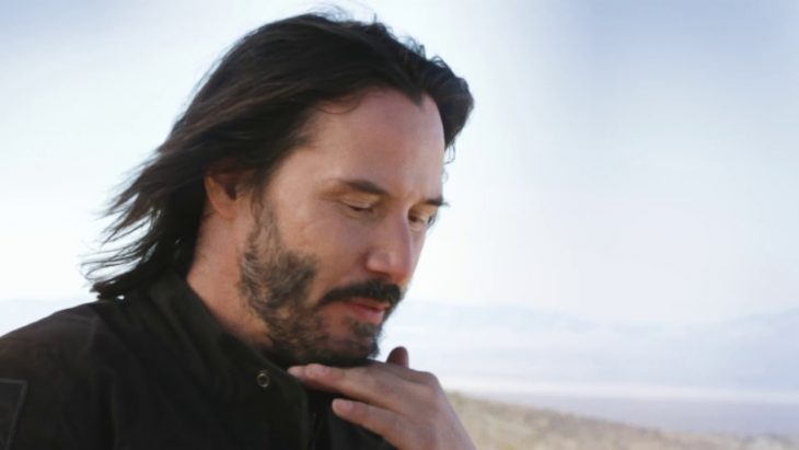 El actor Keanu Reeves en sesión fotográfica