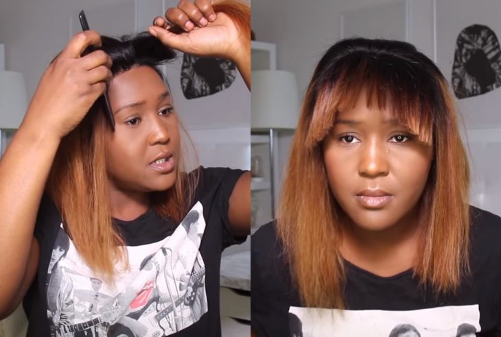 Fails de chicas cortándose el cabello para cerrar ciclos, fleco chueco y mal cortado