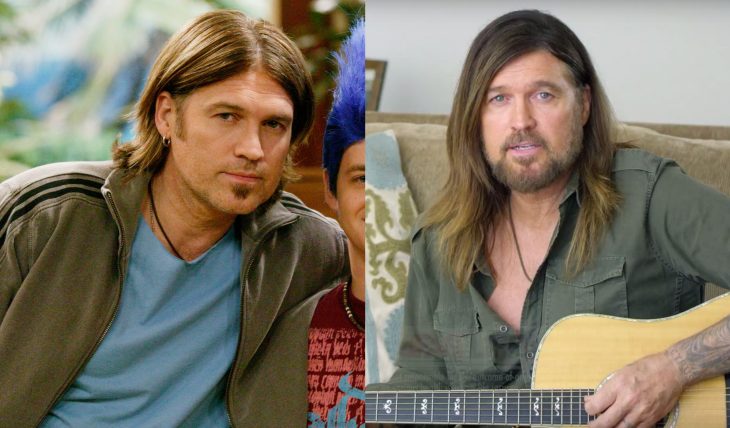 Elenco de serie Hannah Montana antes y ahora, Robby Ray Stewart interpretado por el cantante de country Billy Ray Cyrus, papá de Miley Cyrus