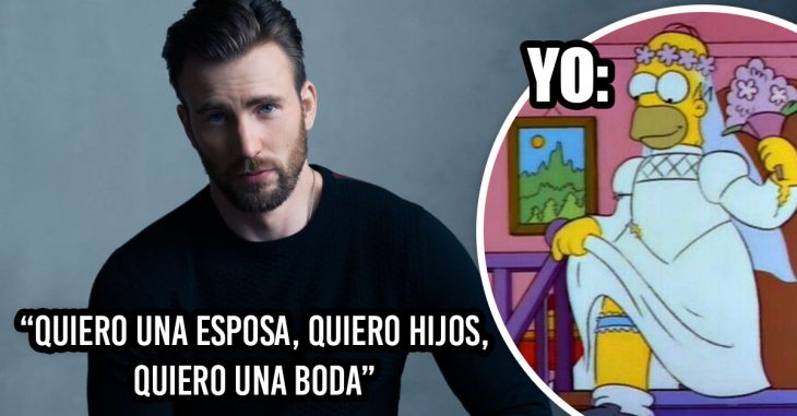 Chris Evans está en busca del amor ¡desea tener esposa e hijos!