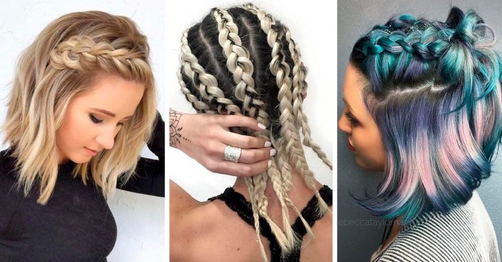 Trenzas que van tu look corto