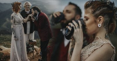 Unen sus vidas en una boda vikinga para ser fieles a sus creencias