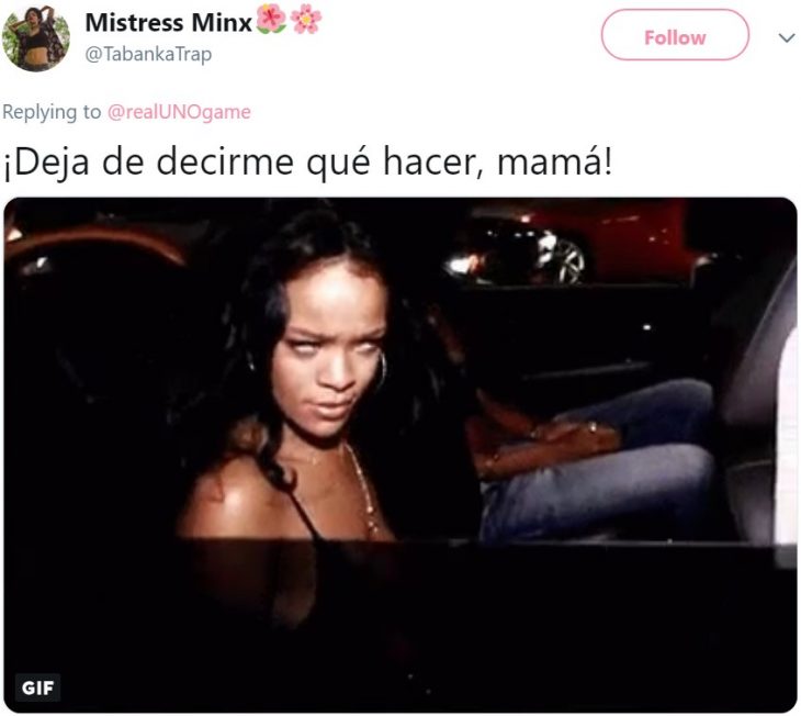 El juego de mesa UNO revela las reglas del juego: no se pueden acumular cartas, y usuarios de Twitter reaccionan; meme de cantante Rihanna subiendo ventana de carro