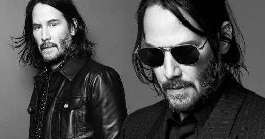 Keanu Reeves modela para Saint Laurent y su sensualidad nos hace suspirar