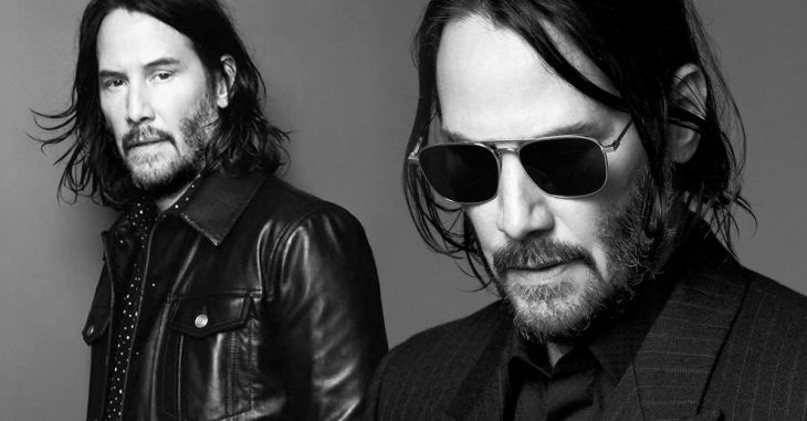 Keanu Reeves modela para Saint Laurent y su sensualidad nos hace suspirar