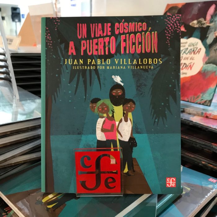 Portada del libro Un viaje cósmico a Puerto Ficción de Pablo Villalobos