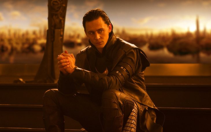 Actor Tom Hiddleston como Loki, hermano de Thor en Avengers, Marvel